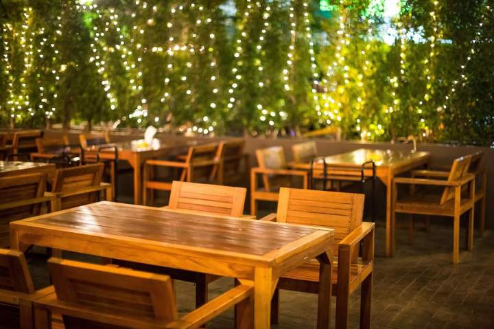 Restaurant avec terrasse